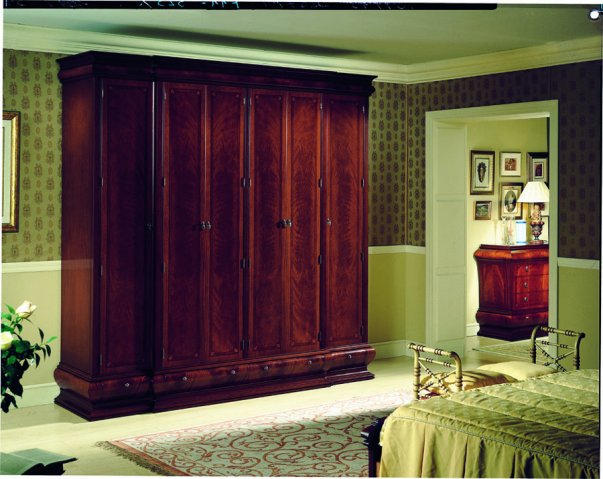 verona walnut wardrobe